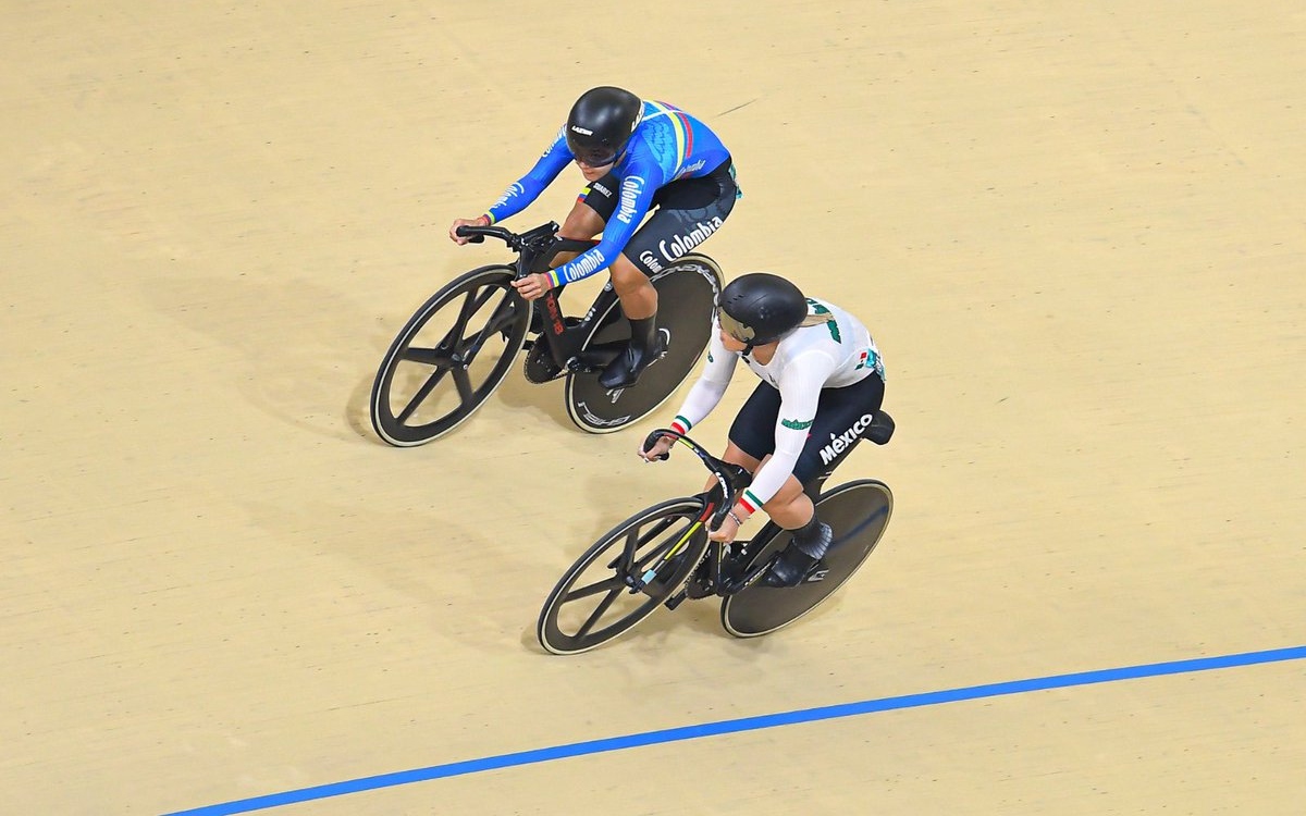 Santiago 2023 | Medalla de plata para la mexicana Yuli Verdugo en velocidad en pista