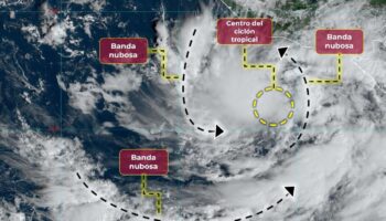 Tormenta tropical Pilar se fortalece al sur de costas de Chiapas