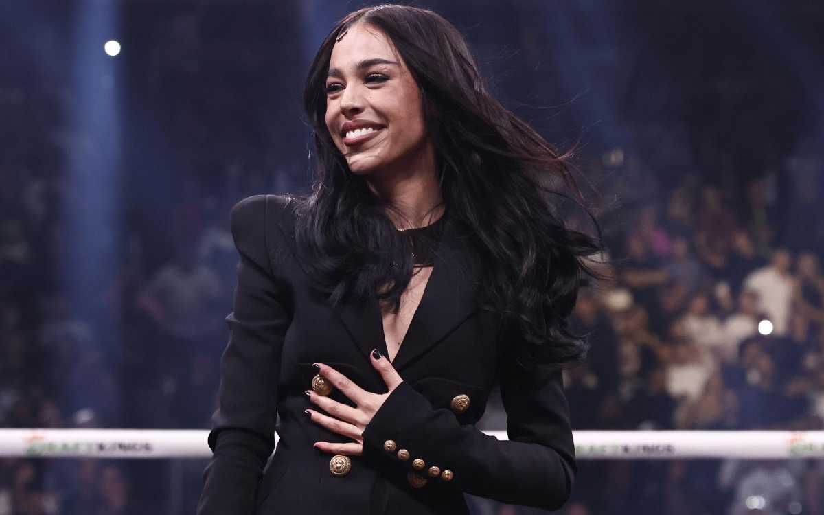 Entonar el himno fue un acto de amor puro: Danna Paola Entonar el himno fue un acto de amor puro: Danna Paola