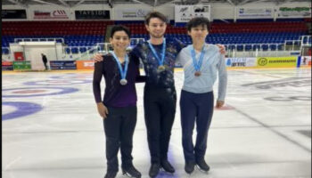 Gana Donovan Carrillo la medalla de plata y con patines prestados | Tuit