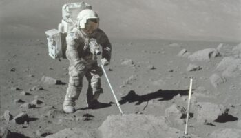 ¿Cuál es la edad de la Luna? una roca recogida por un astronauta del Apolo 17 en 1972 lo revela