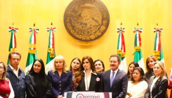 Gloria Trevi e Ignacio Mier celebran reforma contra la trata de personas