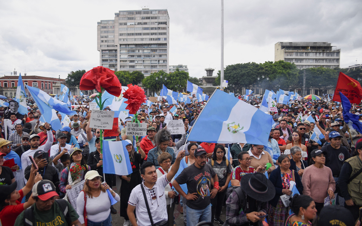 ¿Qué está pasando en Guatemala y por qué quieren prohibir las protestas