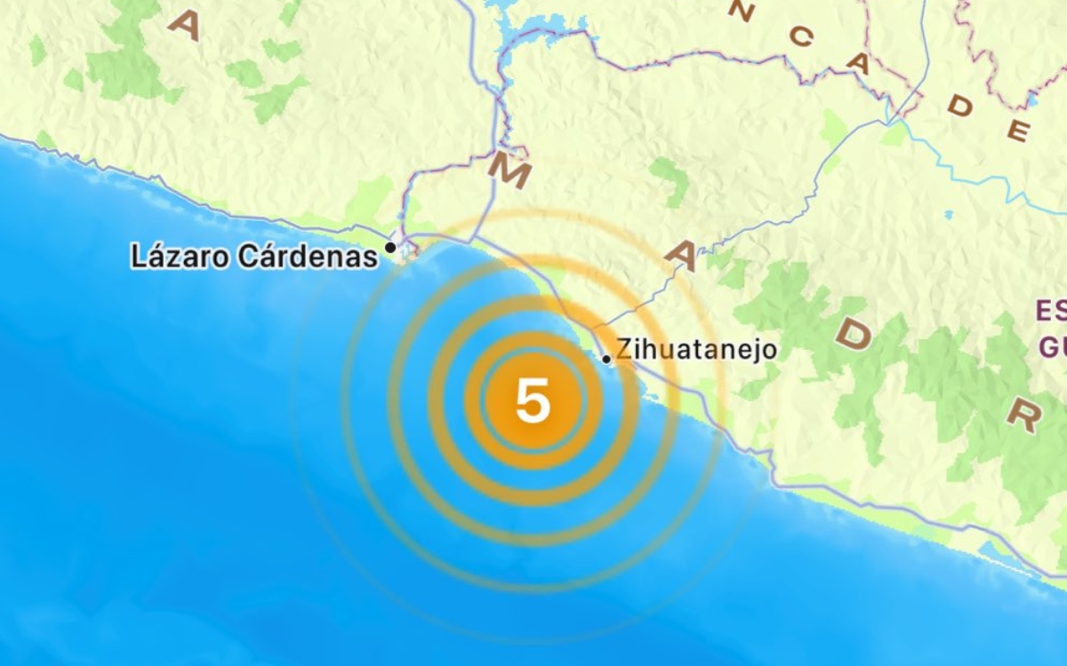 Se Registra Sismo En Zihuatanejo Guerrero De Magnitud 44 Mientras Pasa Huracán Otis 2555