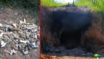 Hallan horno clandestino con restos humanos en Tlaquepaque
