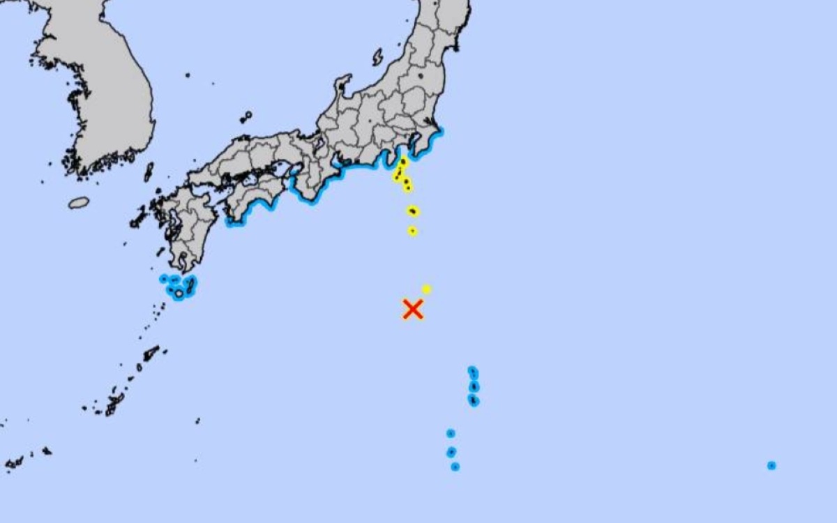 Alerta de tsunami en Japón tras sismo de 6,6