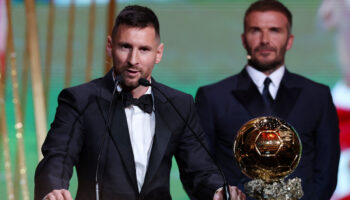 Lionel Messi y Aitana Bonmatí ganan el Balón de Oro 2023 en la categoría Mejor Jugador del Año