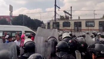 Video | Enfrentamientos y bloqueos entre policías y transportistas en CDMX y EDOMEX