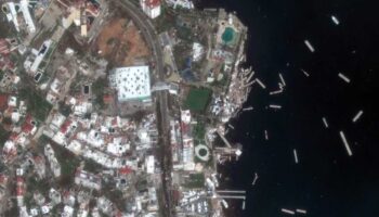 Imágenes de satélite muestran un Acapulco devastado