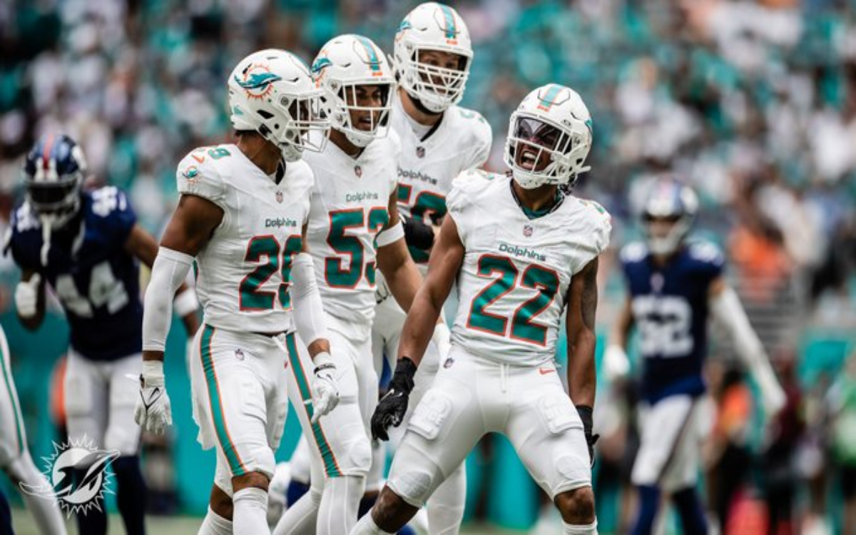 NFL: Comandan De’Von Achane y Tyreek Hill la victoria de Miami | Resultados
