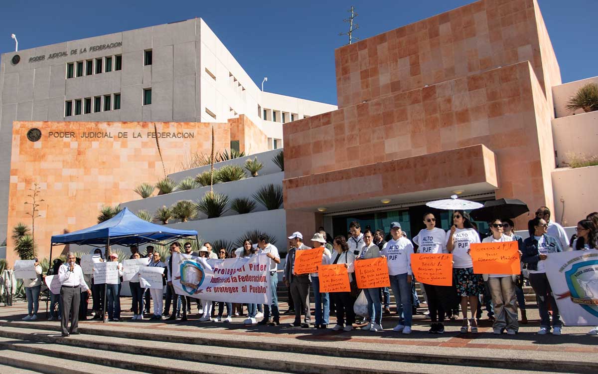 Trabajadores del Poder Judicial convocan a paro nacional este lunes contra extinción de fideicomisos