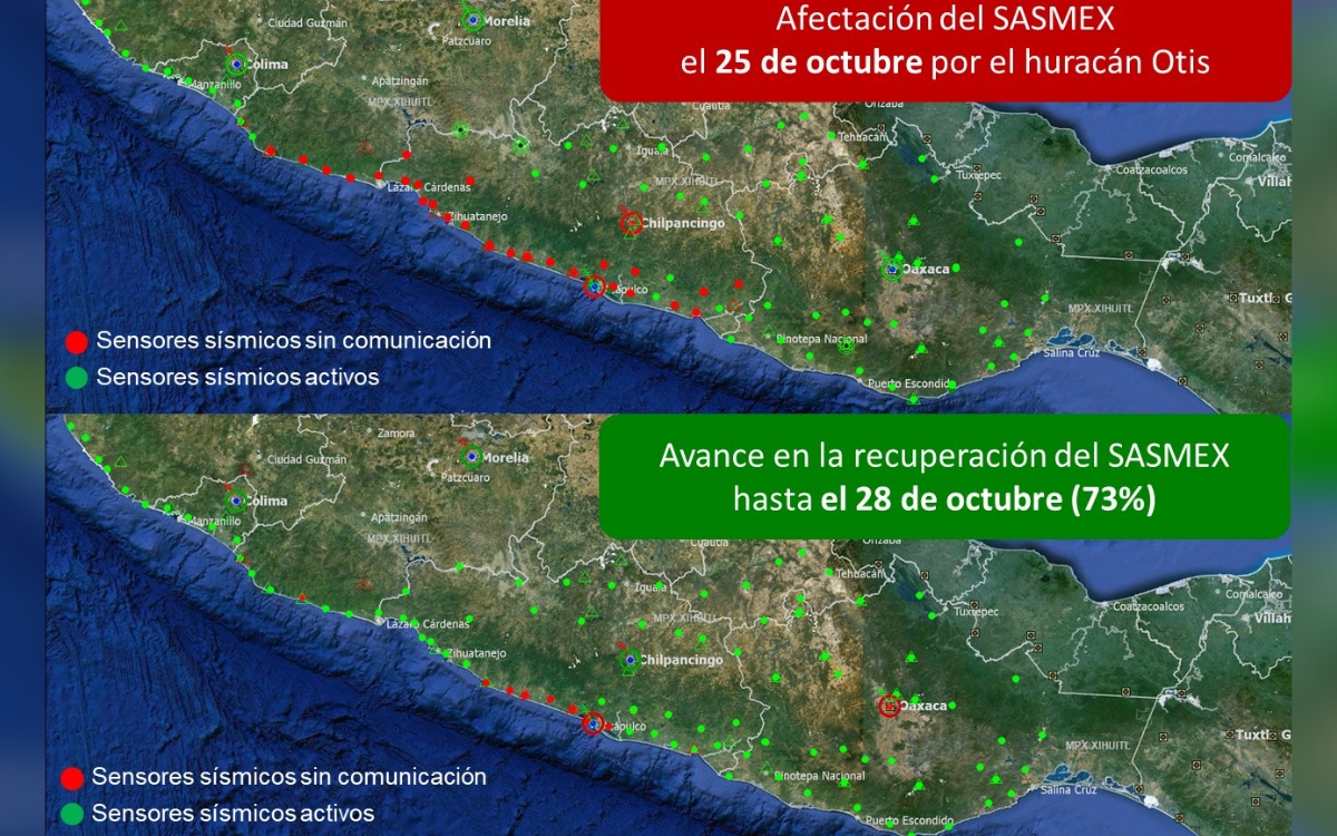 Sube a 48 la cifra de muertos por Huracán Otis en Guerrero, Nacional