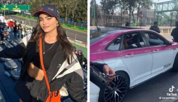 CDMX: Taxista intentó cobrar 18 mil pesos a 'influencer' colombiana por llevarla a la F1 | Video