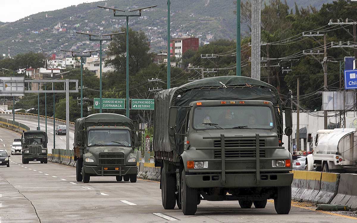 Sedena informa del despliegue de más de 8 mil elementos en Guerrero por ‘Otis’