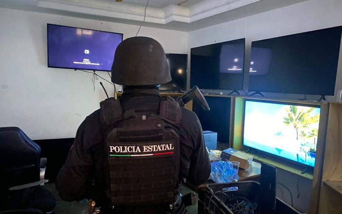 Desmantelan centro de monitoreo clandestino en Teocaltiche, Jalisco