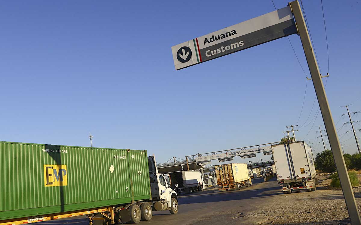 México envía una nota diplomática a EU por las inspecciones de camiones en Texas