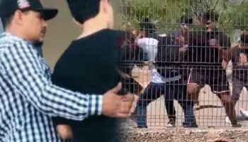 Video | ‘Con el dolor de mi corazón lo traigo’: Papá lleva al MP a su hijo involucrado en pelea afuera del CBTIS en Guaymas, Sonora