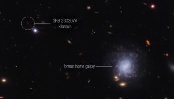 Webb capta la segunda explosión de rayos gamma más brillante jamás vista