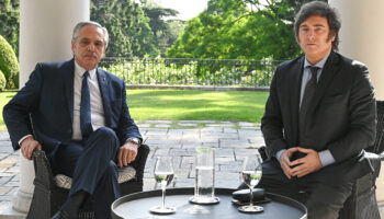 Encuentro entre Milei y Fernández duró tan solo una hora