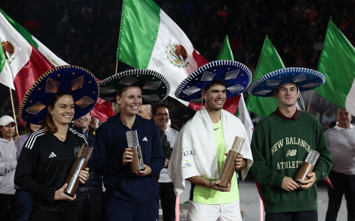 Carlos Alcaraz se impone a Tommy Paul en la Monumental Plaza de Toros México | Video