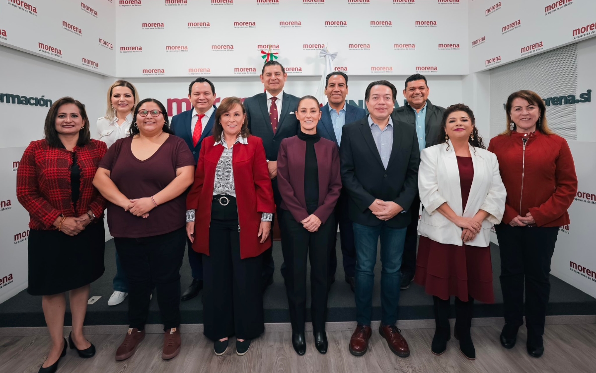 Sheinbaum se reúne con virtuales candidatos a las nueve gubernaturas