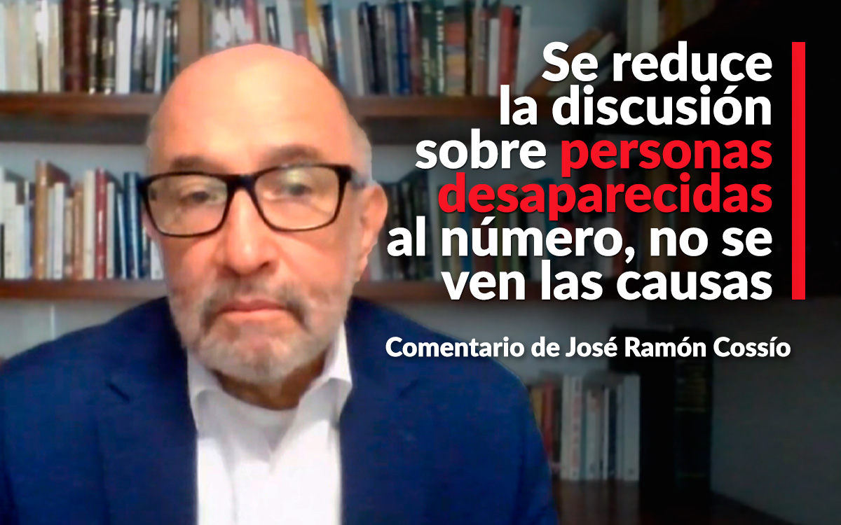 Se reduce la discusión sobre personas desaparecidas al número, no se