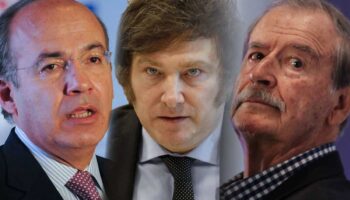 Vargas Llosa, Fox, Calderón y otros siete expresidentes firman pronunciamiento a favor de Javier Milei