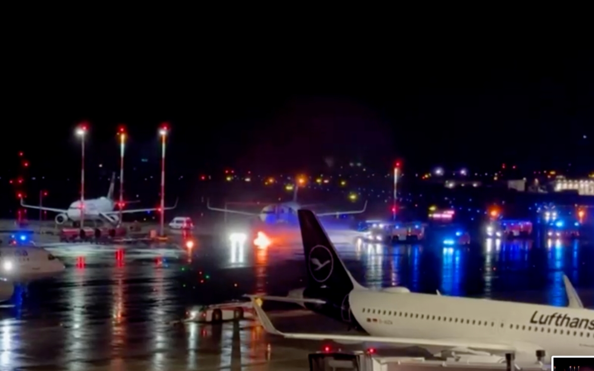 Hombre armado toma a su hijo como rehén en aeropuerto de Hamburgo