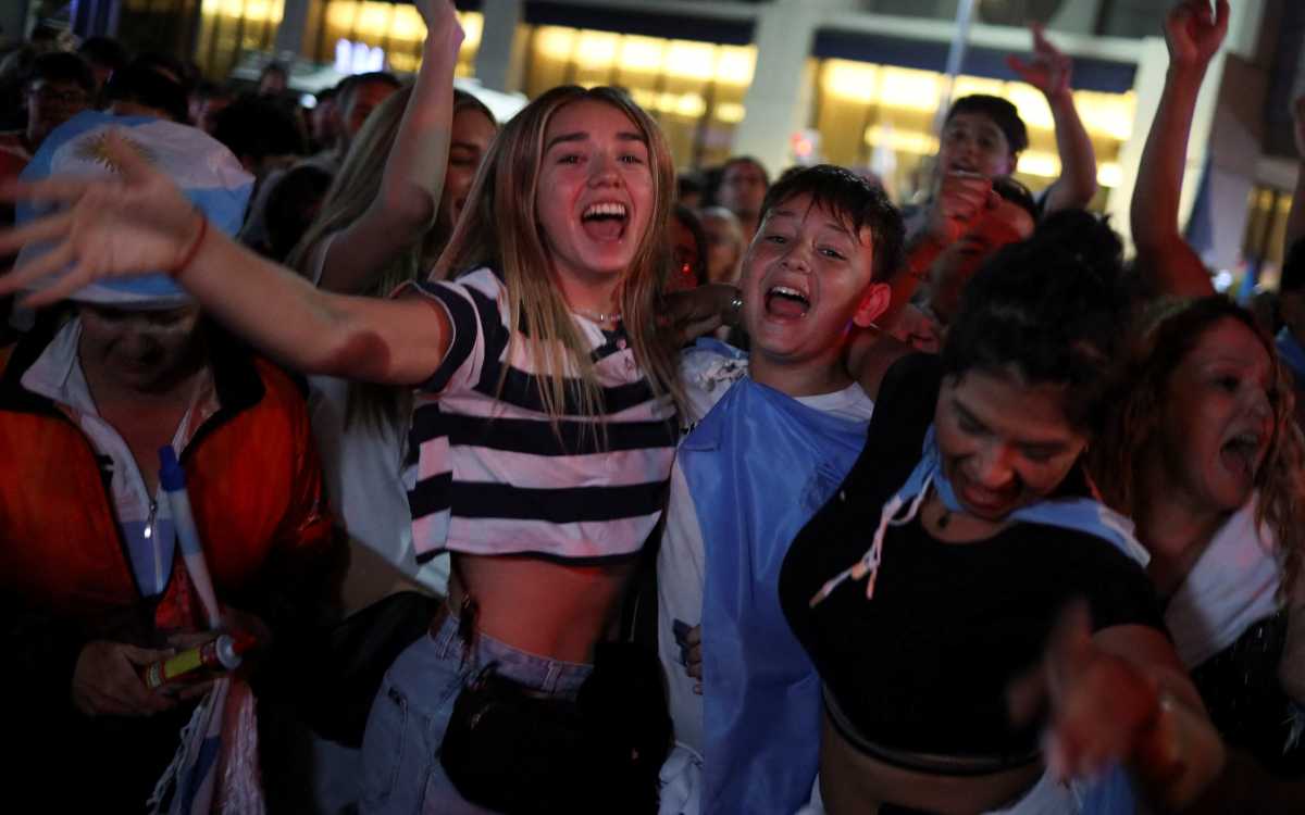 Así celebraron en Argentina el triunfo de Milei