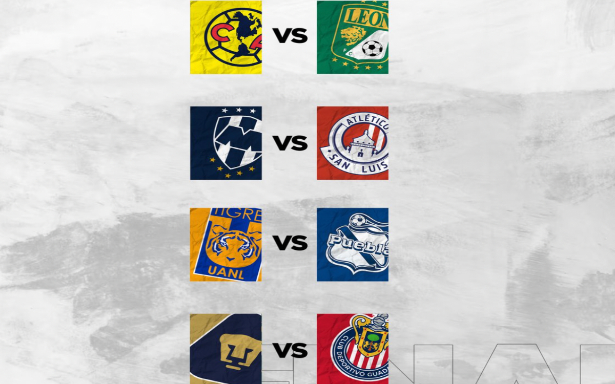 Liga MX Así se jugarán los partidos de Cuartos de Final Horarios