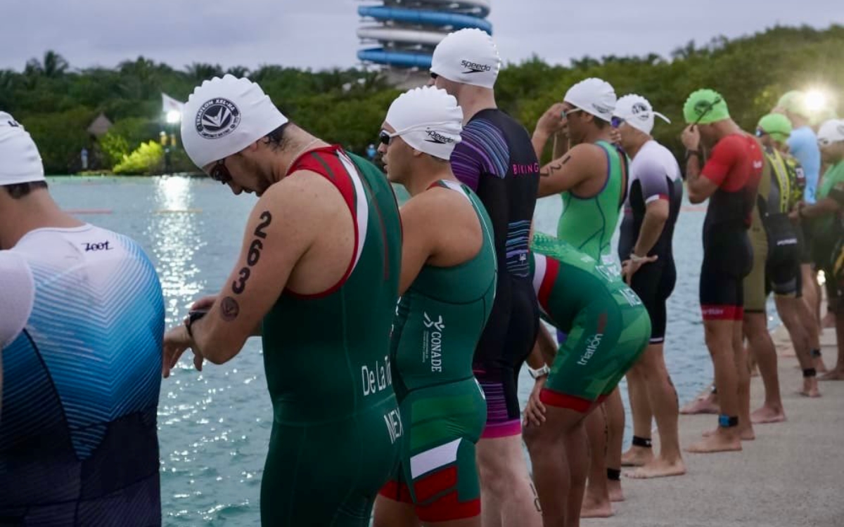 Muere atleta mexicano durante el Triatlón Xel-Há 2023