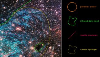 Telescopio Webb revela nuevas características del corazón de la Vía Láctea