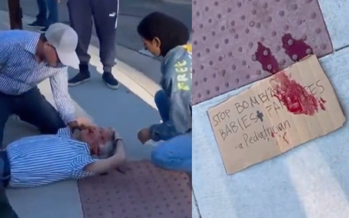 Jew dies after altercation between pro-Palestinian and pro-Israel protesters in California |  video