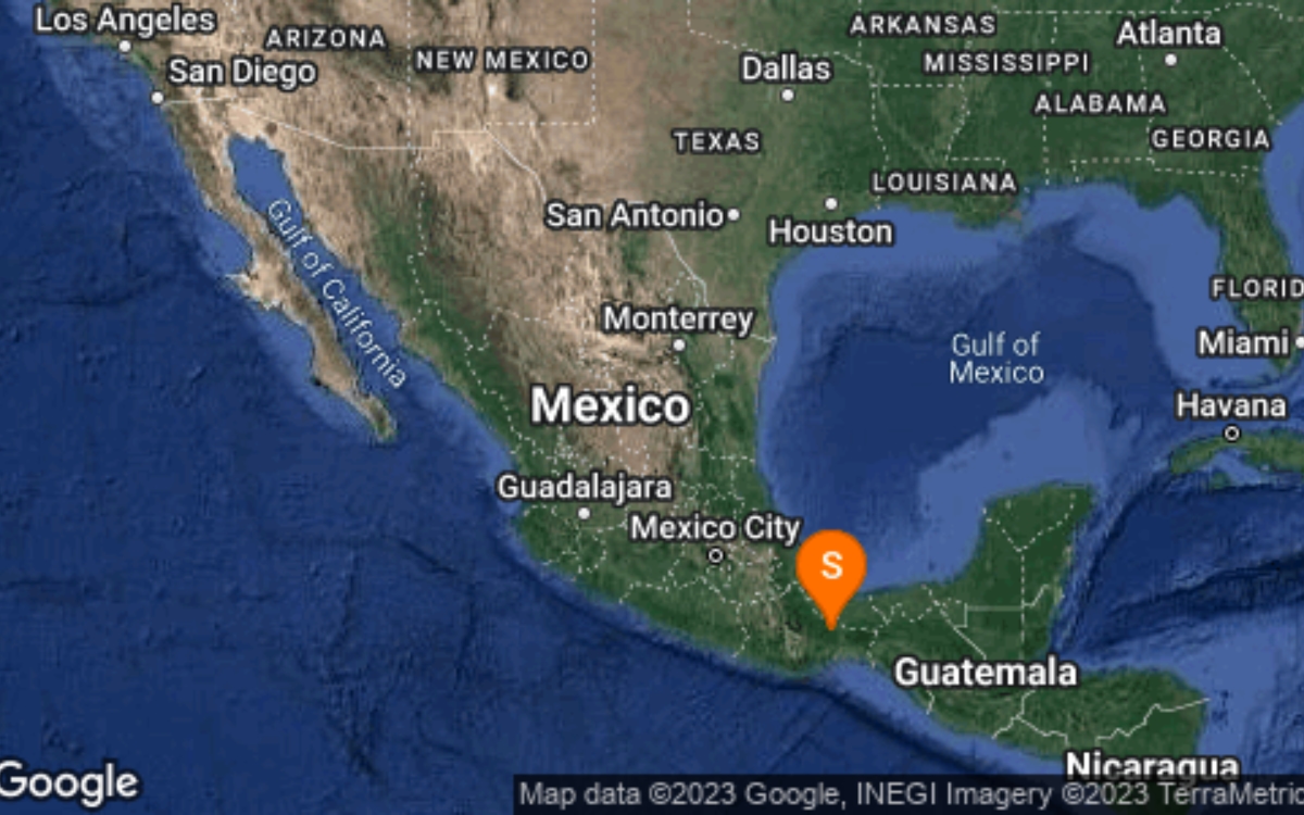 Sismo de 4.8 sacude a Matías Romero, Oaxaca