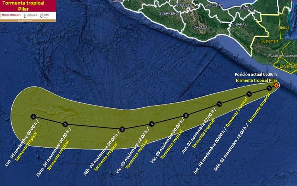 Hay condiciones para que 'Pilar' se intensifique a huracán, pero se ...