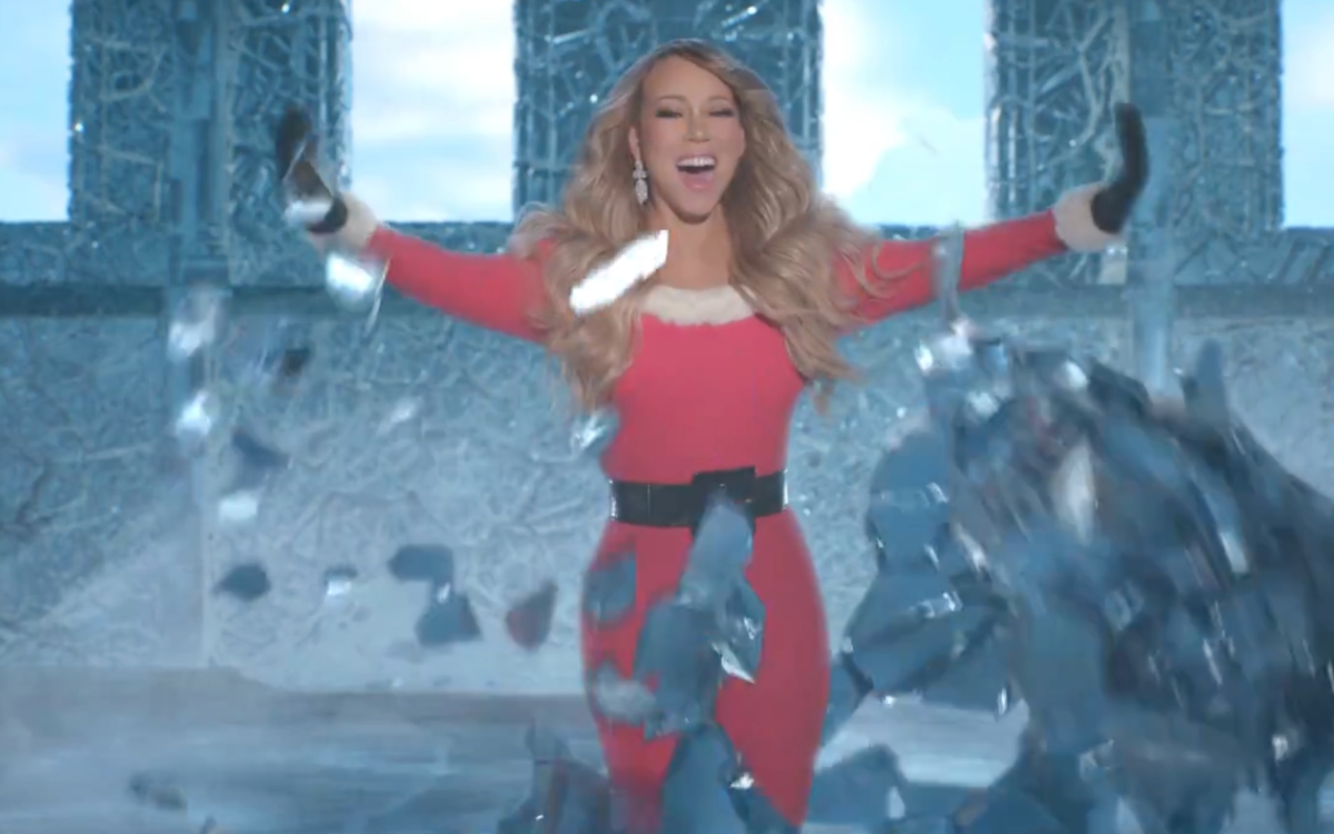 Video | Mariah Carey se descongela y da la bienvenida a la Navidad Video | Mariah Carey se descongela y da la bienvenida a la Navidad