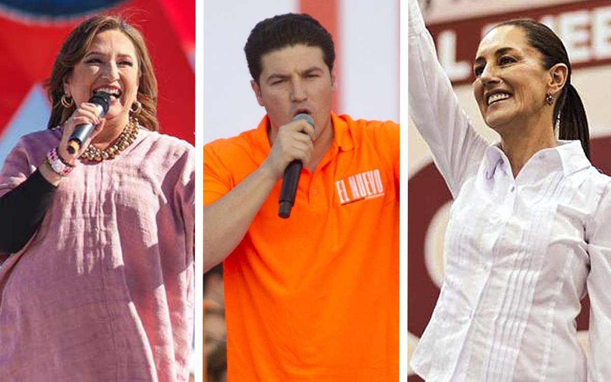 Gálvez-García-Sheinbaum: Así arrancaron sus precampañas a la presidencia