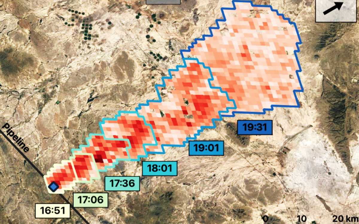 México emitió cantidades ‘extremas’ de metano de un gasoducto en 2019 | Video
