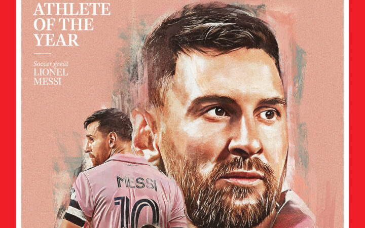 Lionel Messi designado atleta del año por la revista Time