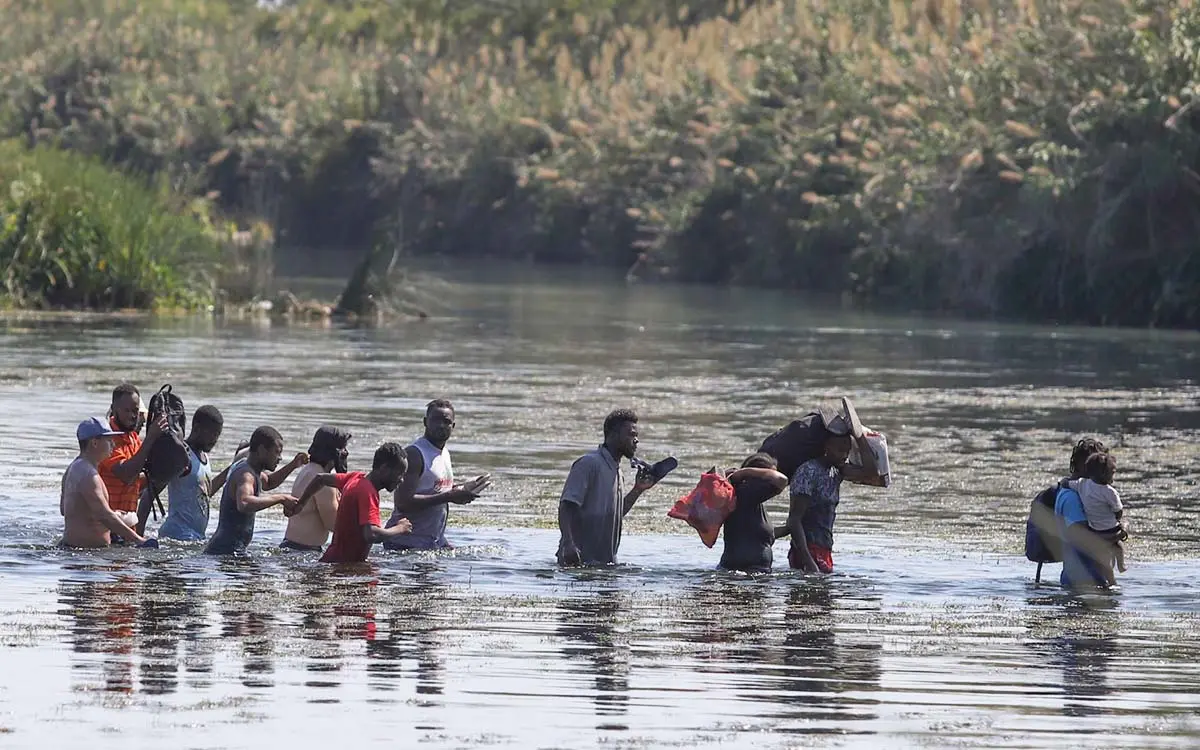 Más de 2,2 millones de personas han llegado a la frontera sur de EU en 2023