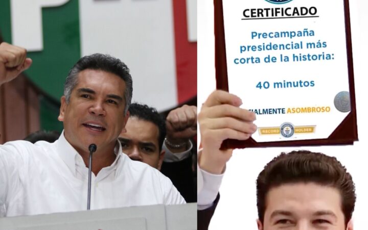 'Estamos tramitando el récord a la precampaña más corta en la historia': Alito Moreno 'Estamos tramitando el récord a la precampaña más corta en la historia': Alito Moreno