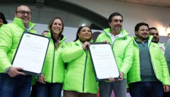 Clara Brugada se registra como precandidata del Partido Verde para CDMX