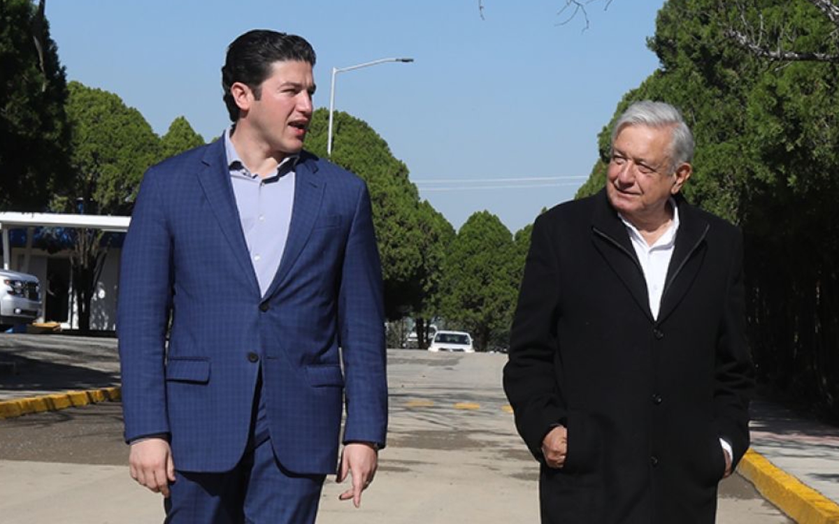 AMLO y Samuel García inauguran acueducto El Cuchillo II