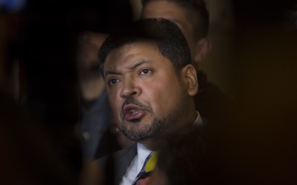 Impiden acceso de Luis Enrique Orozco al Palacio de Gobierno de NL Impiden acceso de Luis Enrique Orozco al Palacio de Gobierno de NL