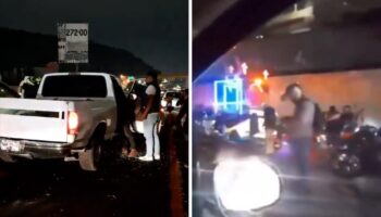 Detienen a conductor que atropelló a peregrinos en la carretera México-Puebla