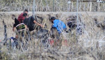 Autoridades no logran controlar a migrantes; Rompen concertina y cavan túneles para entrar a EU | Entérate