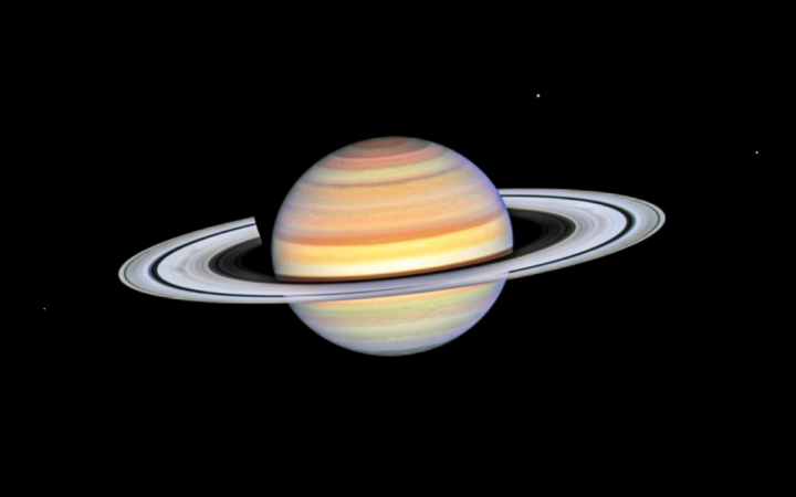 El telescopio Hubble capta imágenes nuevas de la temporada de rayos de Saturno El telescopio Hubble capta imágenes nuevas de la temporada de rayos de Saturno