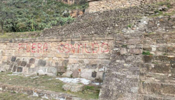Vandalizan zona arqueológica de Huapalcalco; ‘No sabemos quiénes son los responsables’: Sterpone