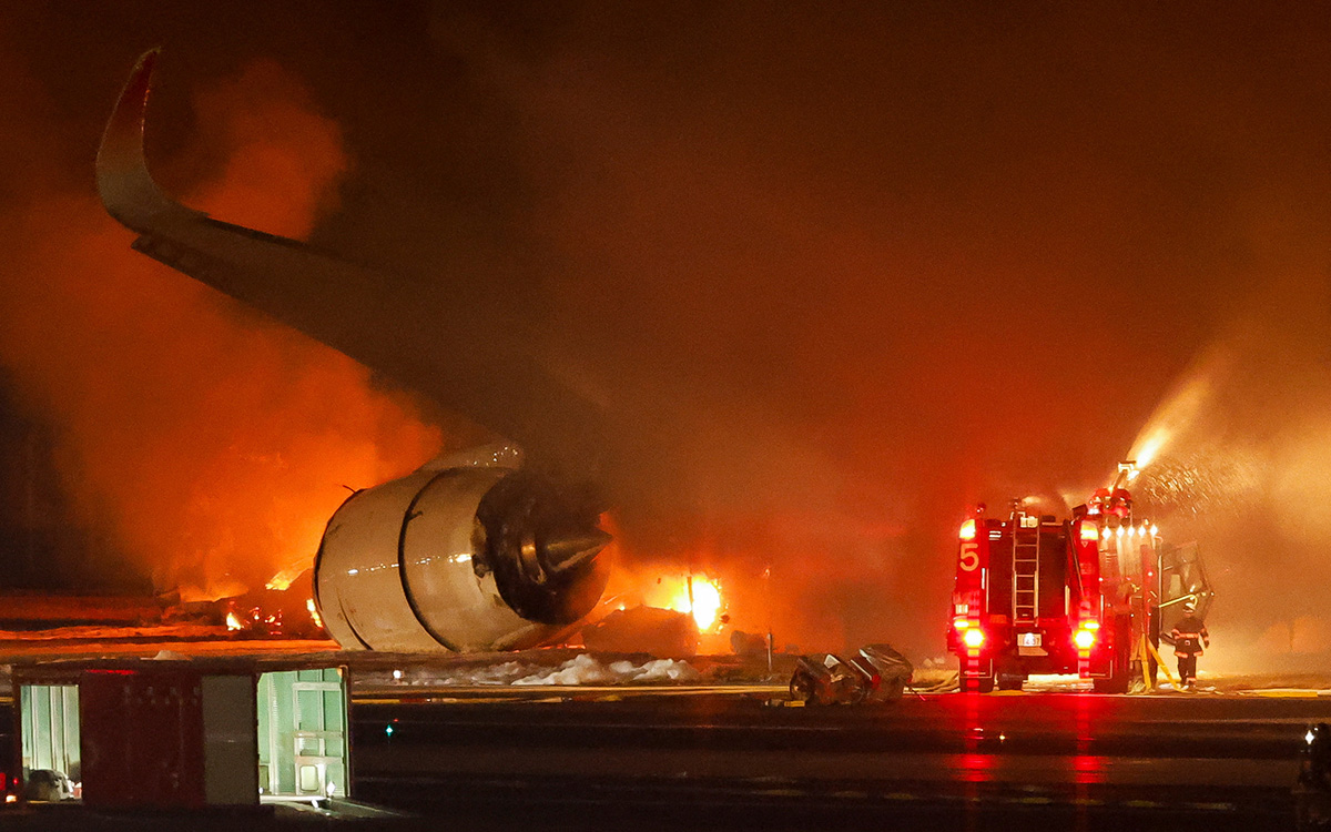 Airbus sent specialists to Tokyo to investigate the crash