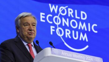 Guterres alerta en Davos sobre IA 'indiferente a los derechos humanos'